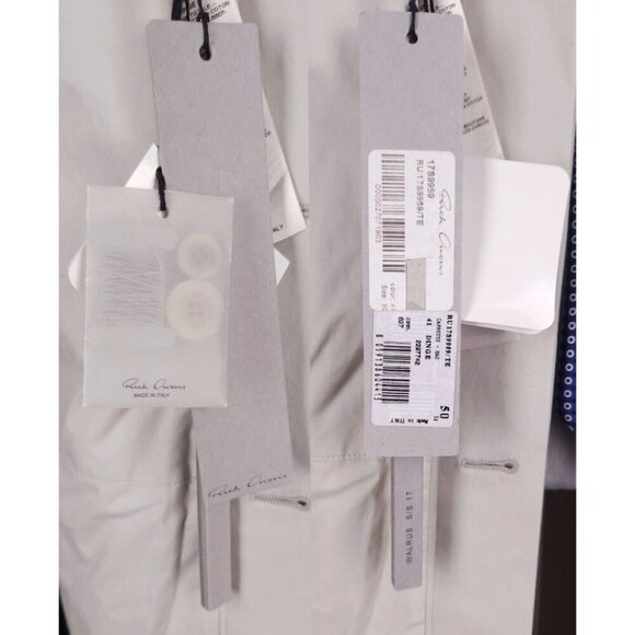 Rick Owens Cappotto Mac Trench Size 50 US 40 M Mens Dinge Walrus S/S 17 $3175 - Picture 15 of 16